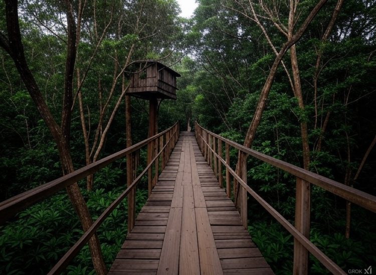 Ponte nova sobre as arvores 2